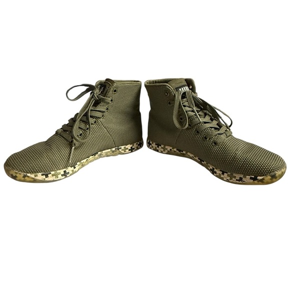 NOBULL High-Top Impact Training Shoes Dark Green Camo Sneakers Mens 6/Women 7.5 - Picture 5 of 6